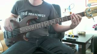 Deftones  Nosebleed Bass cover [upl. by Malina796]