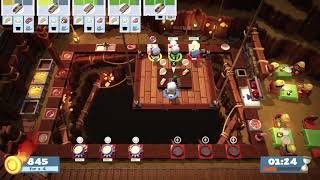 Overcooked 2 Level 53 4 players Score 1413 [upl. by Dick]