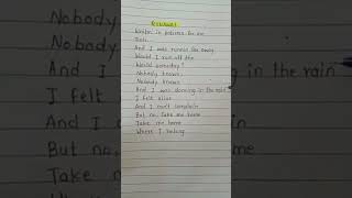 Runaway  song by  Aurora englishwithvk 🌼songlyrics [upl. by Almeeta]