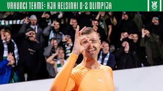 Vrhunci tekme HJK Helsinki 02 Olimpija [upl. by Ingemar27]