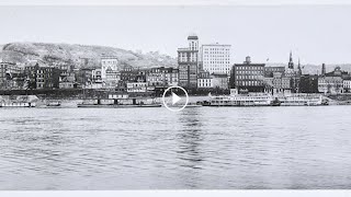 Dissecting Wheeling  Waterfront Panorama 1909 [upl. by Esidnak]