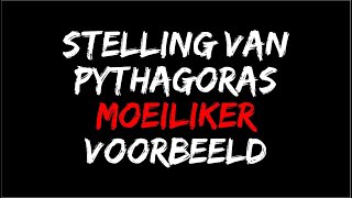 Pythagoras Moeiliker Voorbeeld [upl. by Slin]