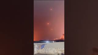 Iran Launches 250 Missiles at Israel Hits Airfields and Mossad HQ [upl. by Kannav118]