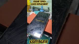 Realme 12pro🥴 glass replacement 😅 madurai 😁 edge display glass replacement 😅 [upl. by Joseito925]