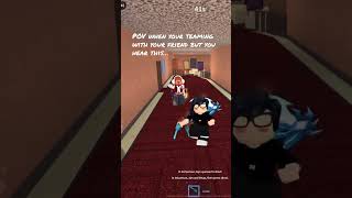 mm2 roblox teaming slay plssubscribe [upl. by Asaeret]