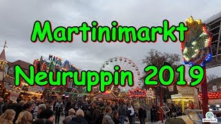 Martinimarkt Neuruppin 2019 [upl. by Notsgnik305]