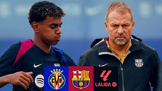 🔥 MATCH PREVIEW VILLARREAL vs FC BARCELONA 🔥  LA LIGA 202425 [upl. by Minna]