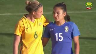 Australia Westfield Matildas vs Brazil WNT Highlight [upl. by Maria]