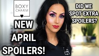 April Boxycharm Premium Spoilers April Boxycharm Updates [upl. by Eiramanad]