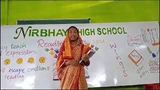 SAVITRIBAI PHULE Roleplay by VIVECHANAGrade 5 NIRBHAYA HIGH SCHOOL [upl. by Laughry]