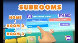 How to Rec Room  Subrooms [upl. by Girardi443]