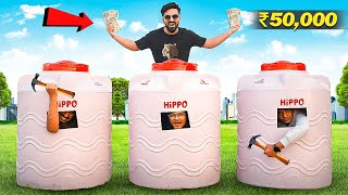 Unbreakable Water Tank Challenge With Hardest Punishment  Win 50000 [upl. by Alvira]