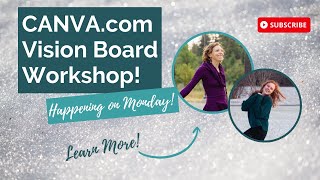 Vision Board Workshop on Canvacom [upl. by Kessel436]