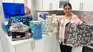 Unboxing Angad’s Birthday Gifts 🎁 Surprise Gift for Maninder [upl. by Lirba]