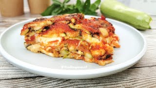 Parmigiana di zucchine è buonissima e vegetariana [upl. by Nivat]