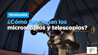 ¿Cómo funcionan los microscopios y telescopios [upl. by Yi]