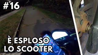 È ESPLOSO LO SCOOTER  Pov di un rider a Milano 16 [upl. by Wieren]