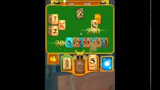 Pyramid Solitaire Saga Level 195 [upl. by Hako]