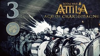 Total War ATTILA  Age of Charlemagne  Vikingos 3 [upl. by Aikal]