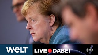 WELT LIVE DABEI Briefing von Kanzlerin Merkel  Das sind die Ergebnisse der CoronaGipfels [upl. by Quackenbush372]