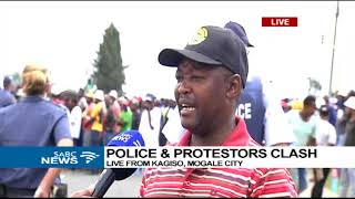 UPDATE Mogale city protests [upl. by Kcirdec95]