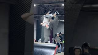 Продолжаю прокачивать флеер🥵 rideaction самокат трюкинасамокате skatepark scooter [upl. by Aromat]