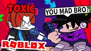 I Made TOXIC Players RAGEQUIT In Roblox Funky Friday [upl. by Alih]