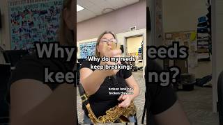 I was supposed to keep that bandteacher band banddirector saxophone reeds clarinet bandclass [upl. by Dayiz]