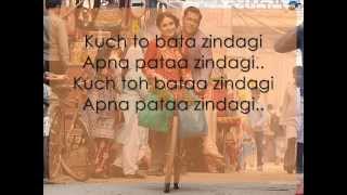 Zindagi Kuch Toh Bata Full Song with LYRICS  Bajrangi Bhaijaan [upl. by Pomfret547]