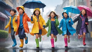 Rain Rain Go away kids song  kids rhymes song  voo voo kids [upl. by Beatrice]