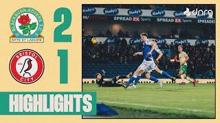 Blackburn Rovers 21 Bristol City  Highlights [upl. by Violante]