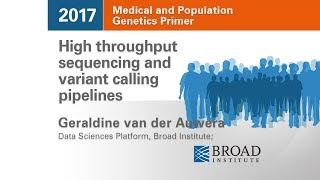 MPG Primer High throughput sequencing and variant calling pipelines 2017 [upl. by Ynnelg]