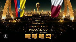 قطر Vs الإكوادور  كأس العالم فيفا قطر 2022  حصريا على Bein Sport Max [upl. by Htebi]