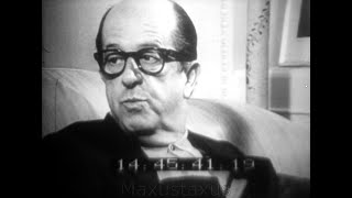 Joan Bakewell Interviews Phil Silvers Bilko BBC2 Late Night Line Up 1967 [upl. by Enaxor]