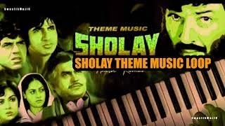 Sholay theme music Rhythm loop variation  Ending Rhythm [upl. by Danyette]