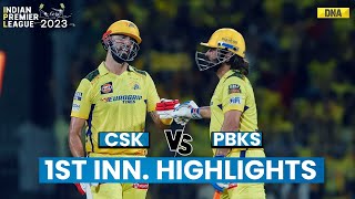 CSK vs PBKS Highlights 1st Innings Ruturaj Leading In Orange Cap Race PBKS Need 163 Runs To Win [upl. by Hamon781]