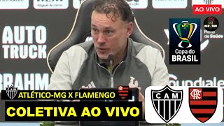 AO VIVO ENTREVISTA COLETIVA GABRIEL MILITO ATLÉTICOMG X FLAMENGO FINAL COPA DO BRASIL 2024 [upl. by Bbor]