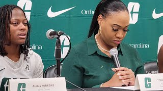 CGHR WCBB  UNCCharlotte  Guard  Alexis Andrews  Highlights amp Postgame VS Wake Forest 1172024 [upl. by Nyltiak283]