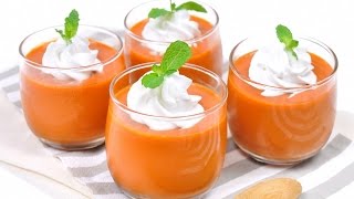 Thai Tea Pudding Thai Dessert  พุดดิ้งชาไทย [upl. by Aduh]