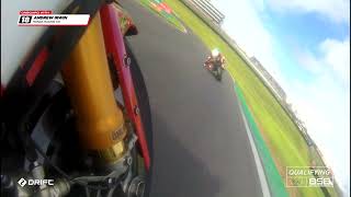 2024 Bennetts British Superbikes RD11 Brands Hatch Speedy Hire Qualifying crash compilation [upl. by Nnybor674]