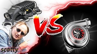 Supercharger vs Turbocharger  Why Supercharged Car is Better than Turbo [upl. by Ecneps859]