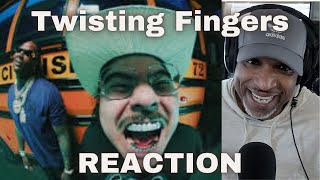 That Mexican OT quotTwisting Fingersquot feat Moneybagg Yo REACTION [upl. by Elvina]