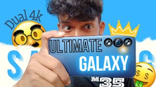 SAMSUNG M35 Dual 4k Shoot Camera Showdown 🔥👑 [upl. by Bob]