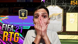 MEIN 5 ICON PACK 😱  EURE amp MEINE WEEKEND LEAGUE REWARDS🏆 FIFA 21 RTG 54 Deutsch [upl. by Rehpotsirc740]