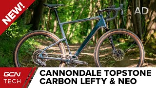 NEW Cannondale Topstone Carbon Lefty amp Neo  GCN Tech First Look [upl. by Thinia998]