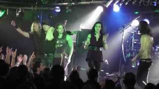 Amaranthe  Hunger  Live Rockfabrik  11042013 [upl. by Hgielrac]