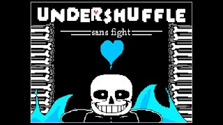 Neutral Undershuffle Sans Boss Fight  FANGAME [upl. by Murtagh235]