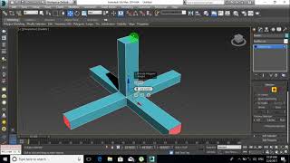 3Ds Max extrudeand bevel [upl. by Ahk]