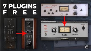 ¡7 PLUGINS GRATIS que DEBES TENER  Sintetizadores Guitarra PreAmp compresor y ecualizador FREE [upl. by Ajiat]