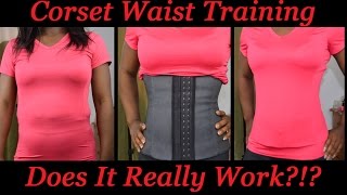 Waist Training corset does it Work [upl. by Evelc]